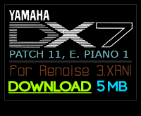 Yamaha dx7 patches download for windows 7
